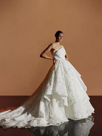 Pronovias Privee Shalima #0 default Off White thumbnail